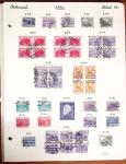 1850-1948 Old-time collection on pages with some classics, fine