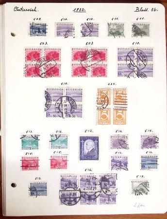 1850-1948 Old-time collection on pages with some classics, fine