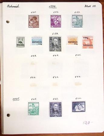 1850-1948 Old-time collection on pages with some classics, fine