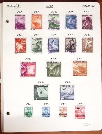 1850-1948 Old-time collection on pages with some classics, fine