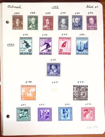 1850-1948 Old-time collection on pages with some classics, fine
