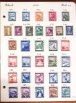 1850-1948 Old-time collection on pages with some classics, fine