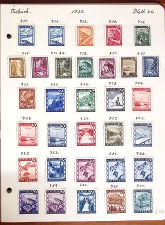 1850-1948 Old-time collection on pages with some classics, fine