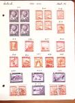 1850-1948 Old-time collection on pages with some classics, fine