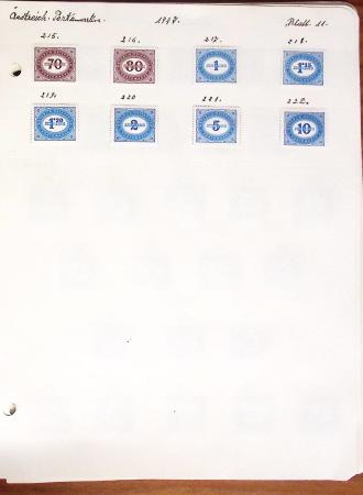 1850-1948 Old-time collection on pages with some classics, fine