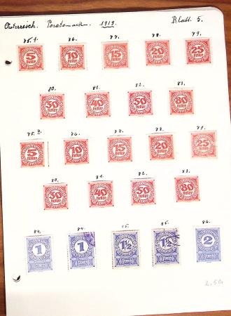 1850-1948 Old-time collection on pages with some classics, fine