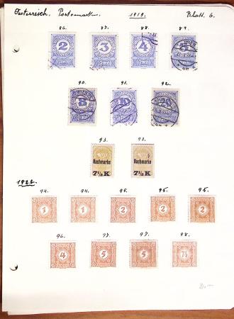 1850-1948 Old-time collection on pages with some classics, fine