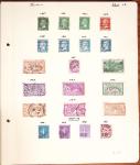 1849-1949 Ancienne collection de neufs et d'oblitérés sur pages