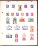 1849-1949 Ancienne collection de neufs et d'oblitérés sur pages