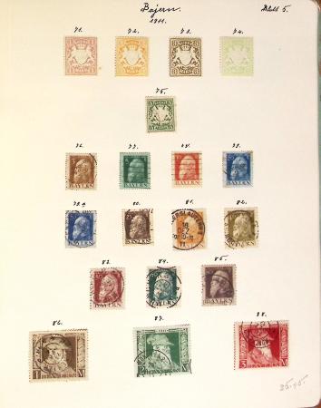 1852-1949 Old-time used collection with Baden & Bavaria