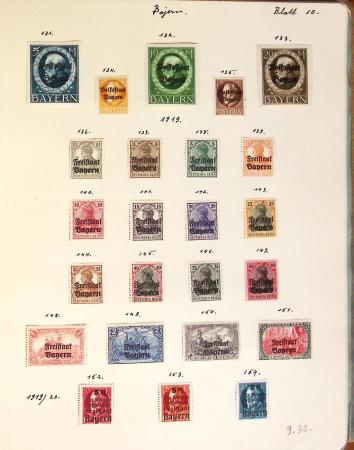 1852-1949 Old-time used collection with Baden & Bavaria