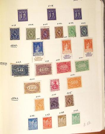 1852-1949 Old-time used collection with Baden & Bavaria