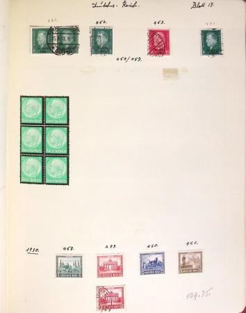 1852-1949 Old-time used collection with Baden & Bavaria