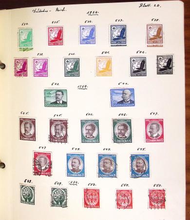 1852-1949 Old-time used collection with Baden & Bavaria