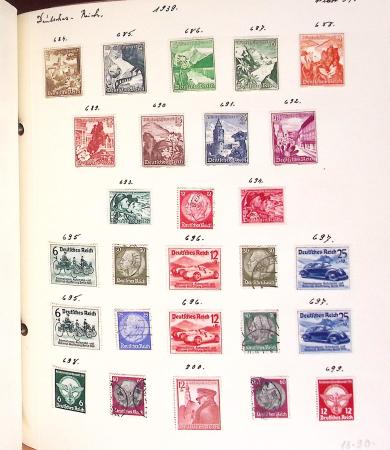 1852-1949 Old-time used collection with Baden & Bavaria