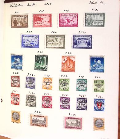 1852-1949 Old-time used collection with Baden & Bavaria