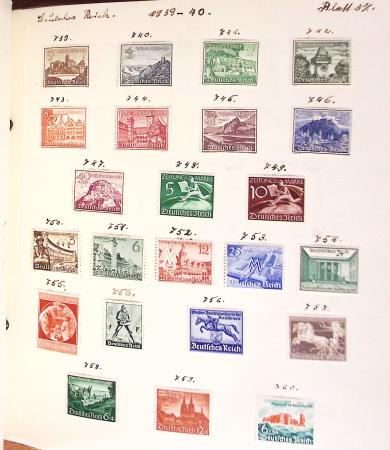 1852-1949 Old-time used collection with Baden & Bavaria