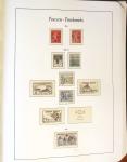 1849-2002 Collection principalement oblitérée en quatre albums Phare,