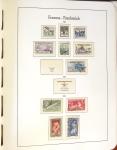 1849-2002 Collection principalement oblitérée en quatre albums Phare,