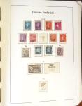 1849-2002 Collection principalement oblitérée en quatre albums Phare,