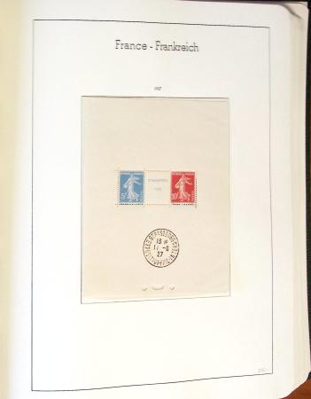 1849-2002 Collection principalement oblitérée en quatre albums Phare,
