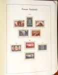 1849-2002 Collection principalement oblitérée en quatre albums Phare,