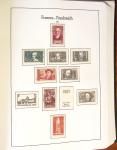 1849-2002 Collection principalement oblitérée en quatre albums Phare,