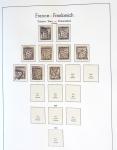 1849-2002 Collection principalement oblitérée en quatre albums Phare,