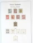 1849-2002 Collection principalement oblitérée en quatre albums Phare,