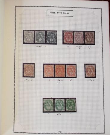 1862-1987, Solide collection de timbres neufs de France