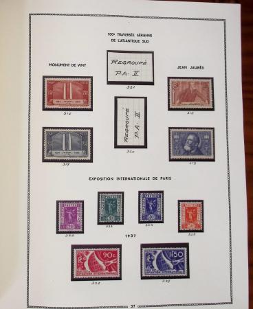 1862-1987, Solide collection de timbres neufs de France