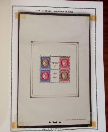 1862-1987, Solide collection de timbres neufs de France
