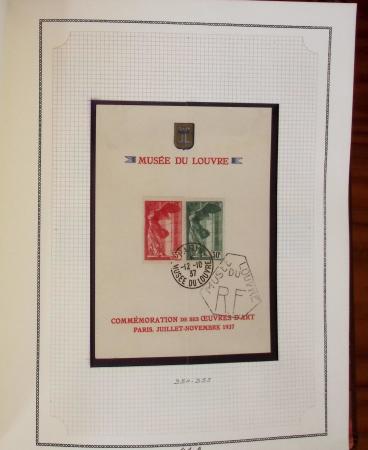 1862-1987, Solide collection de timbres neufs de France