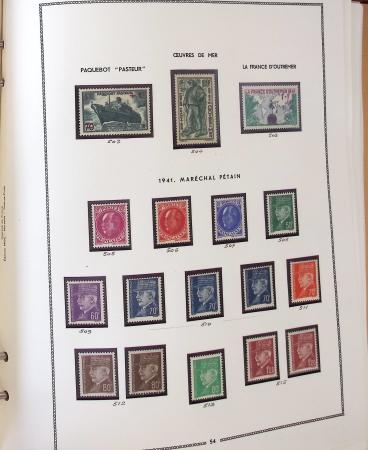 1862-1987, Solide collection de timbres neufs de France
