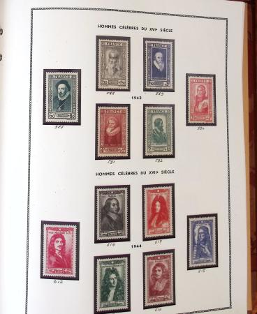 1862-1987, Solide collection de timbres neufs de France
