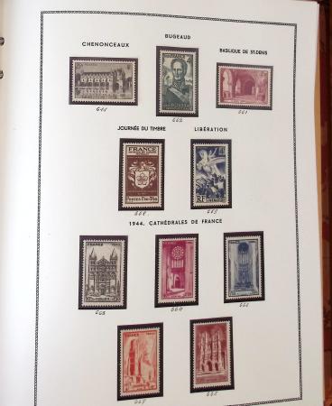 1862-1987, Solide collection de timbres neufs de France