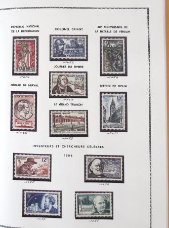 1862-1987, Solide collection de timbres neufs de France
