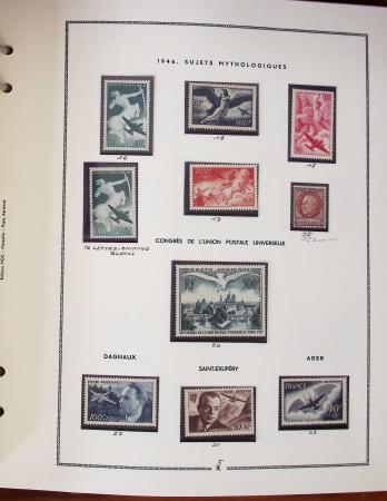 1862-1987, Solide collection de timbres neufs de France
