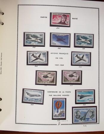 1862-1987, Solide collection de timbres neufs de France