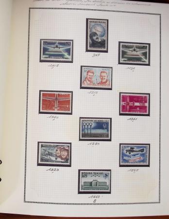 1862-1987, Solide collection de timbres neufs de France