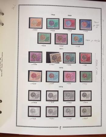 1862-1987, Solide collection de timbres neufs de France