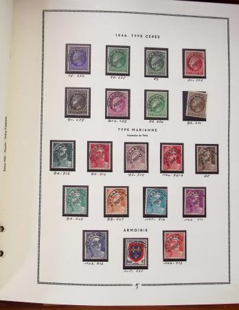 1862-1987, Solide collection de timbres neufs de France