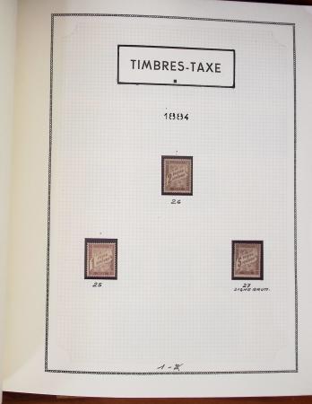 1862-1987, Solide collection de timbres neufs de France