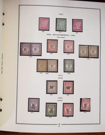 1862-1987, Solide collection de timbres neufs de France
