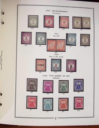 1862-1987, Solide collection de timbres neufs de France