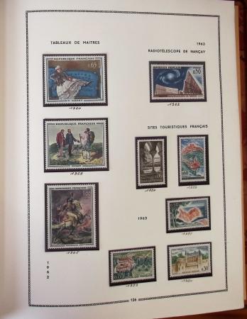 1862-1987, Solide collection de timbres neufs de France