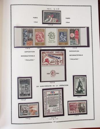 1862-1987, Solide collection de timbres neufs de France