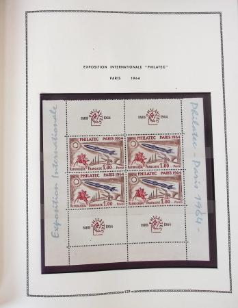 1862-1987, Solide collection de timbres neufs de France