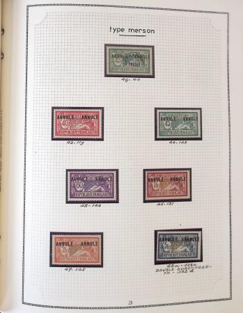 1862-1987, Solide collection de timbres neufs de France