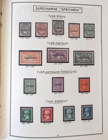 1862-1987, Solide collection de timbres neufs de France